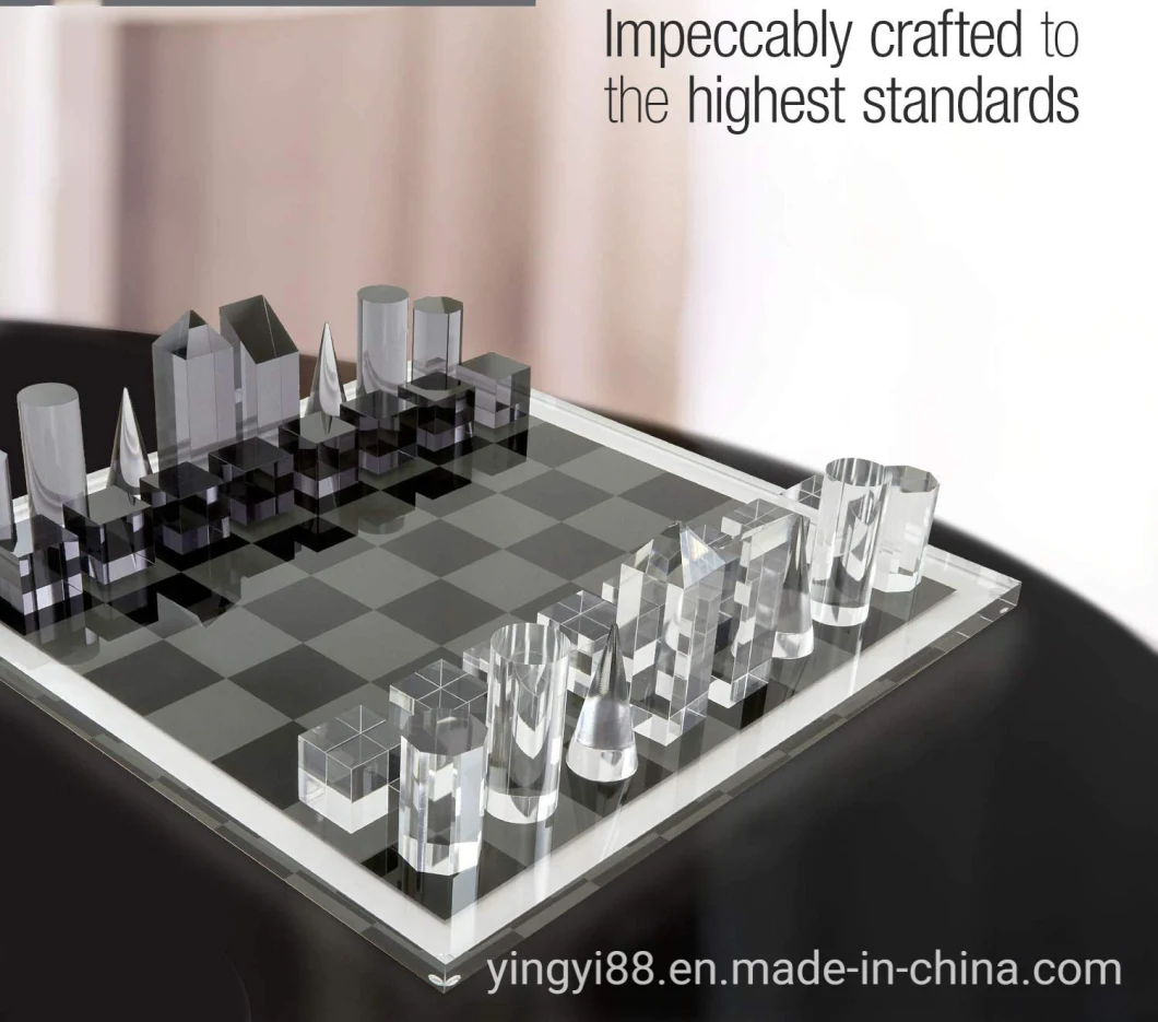 Factory Supply Acrylic Custom Chess Set