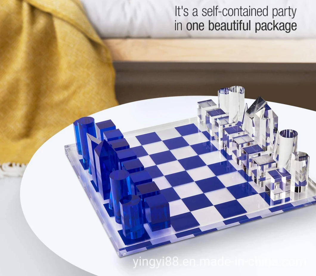 Factory Supply Acrylic Custom Chess Set