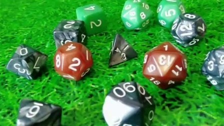 Custom Wholesale Polyhedral Dnd Rpg Game Plastic Acrylic Dice Set